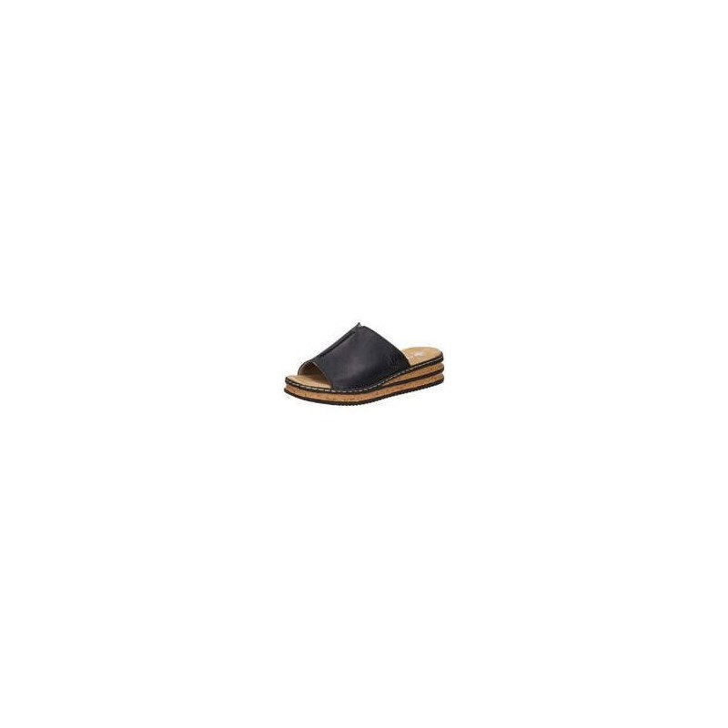 Rieker Pantolette Damen schwarz|schwarz|schwarz|schwarz|schwarz|schwarz|schwarz|schwarz