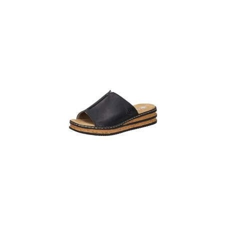 Rieker Pantolette Damen schwarz|schwarz|schwarz|schwarz|schwarz|schwarz|schwarz|schwarz