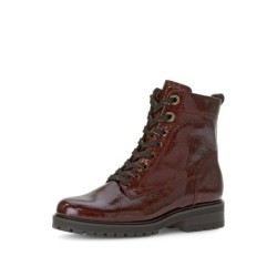 roter Schnürschuh für Damen von Gabor 4,5