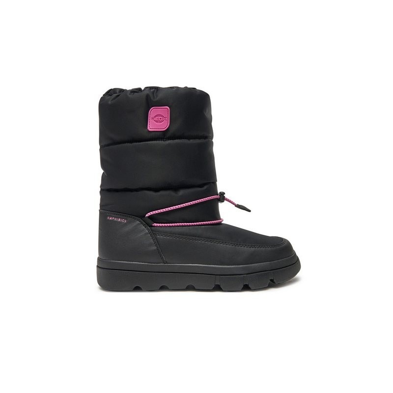 Geox Geox Schneeschuhe Willaboom J46HWB 0FU54 C0922 D Schwarz Schnürschuh