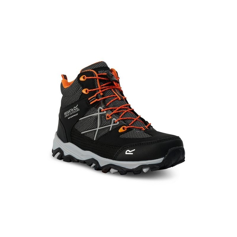 Regatta Regatta Trekkingschuhe Samaris III Jnr RKF834 Schwarz Trekkingschuh