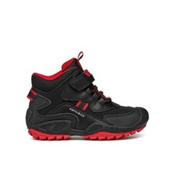 Geox Geox Schnürschuhe Jr New Savage B Abx J261WB 050BU C0048 D Schwarz Schnürschuh