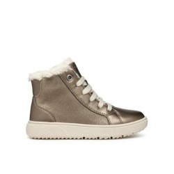 Geox Geox Schnürschuhe J Theleven Girl B Ab J46HTA 077BC C9006 S Grau Schnürschuh