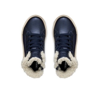 Geox Geox Schnürschuhe J Theleven Girl B A J46HTA 077BC C4021 M Dunkelblau Schnürschuh