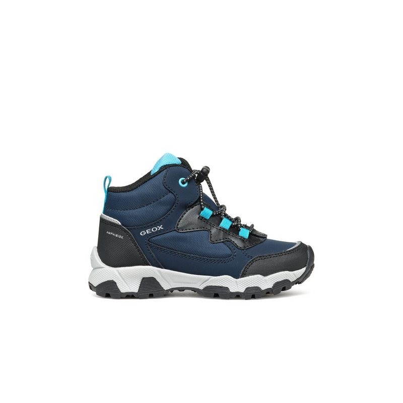 Geox Geox Schnürschuhe J Magnetar Boy B Abx J463ZC 050FU C0693 M Dunkelblau Schnürschuh
