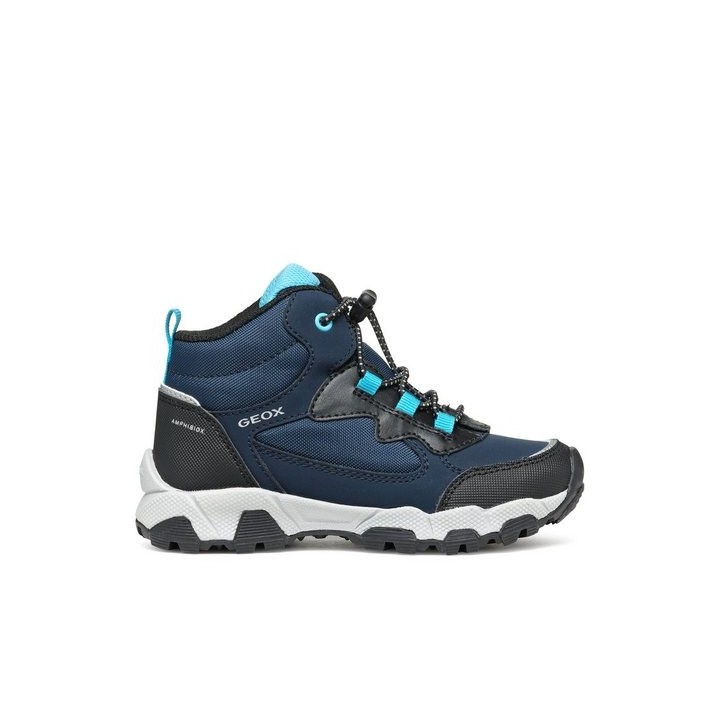 Geox Geox Schnürschuhe J Magnetar Boy B Abx J463ZC 050FU C0693 M Dunkelblau Schnürschuh