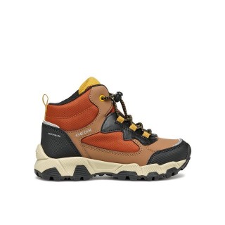 Geox Geox Schnürschuhe J Magnetar Boy B Abx J463ZC 050FU C0275 S Braun Schnürschuh