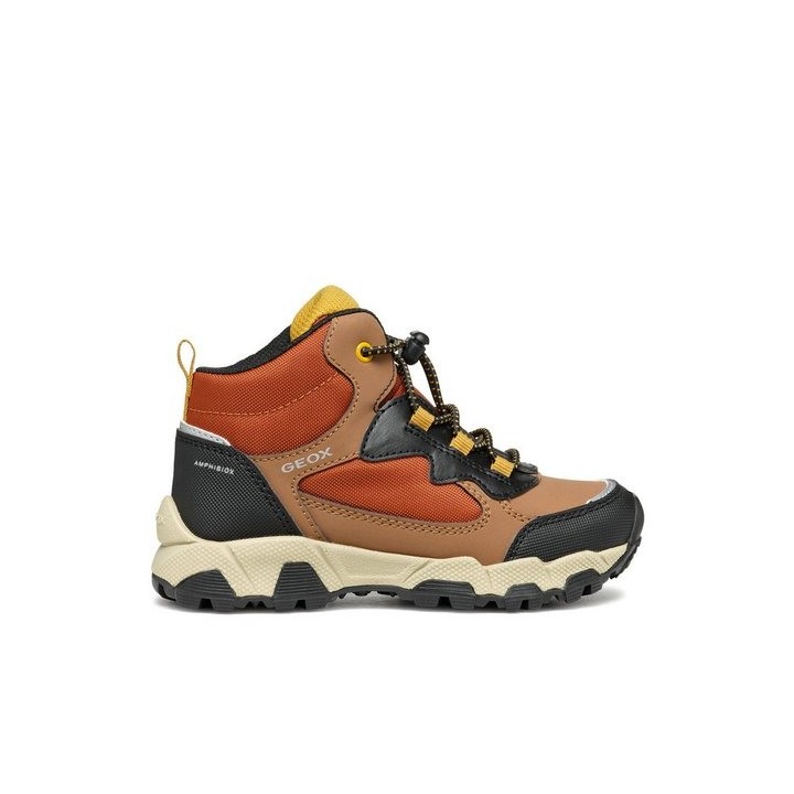 Geox Geox Schnürschuhe J Magnetar Boy B Abx J463ZC 050FU C0275 S Braun Schnürschuh