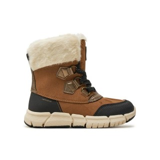 Geox Geox Schneeschuhe J Flexyper Girl B Ab J46APA 0AU50 C6175 M Braun Schnürschuh