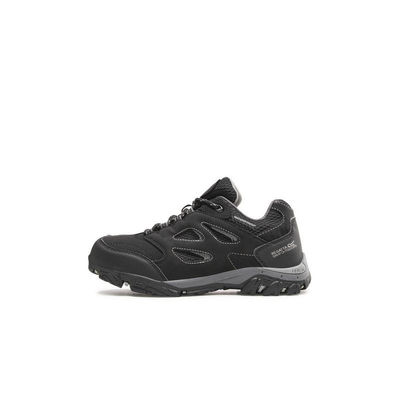 Regatta Regatta Trekkingschuhe Holcombe Lep Low Jnr RKF572 Schwarz Trekkingschuh