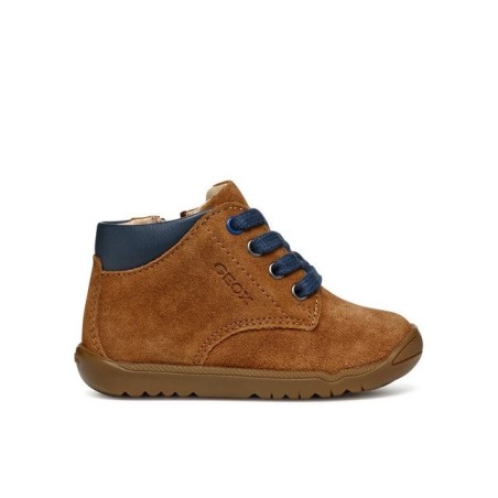 Geox Geox Schnürschuhe B Macchia Boy B464NA 022BC C6000 Braun Schnürschuh
