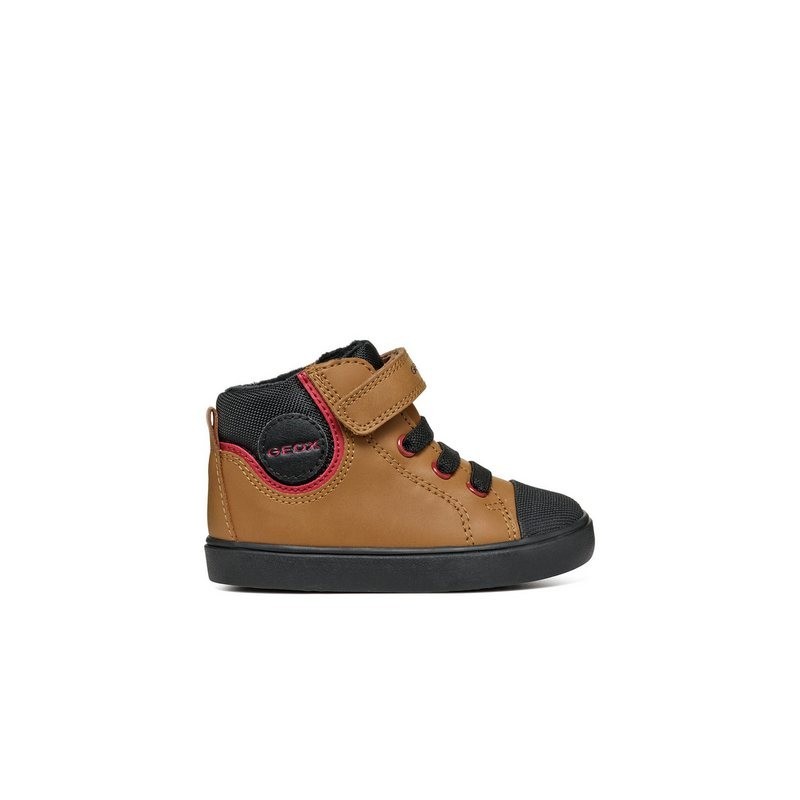Geox Geox Schnürschuhe B Gisli Boy B461NC 0MEFU C2G9B Braun Schnürschuh
