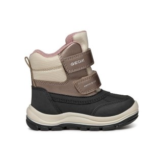 Geox Geox Schneeschuhe B Flanfil Girl B Abx B463WD 050FU C0976 M Schwarz Schnürschuh