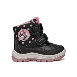 Geox Geox Schneeschuhe B Flanfil Girl B Abx B463WC 0BCMN C9289 M Schwarz Schnürschuh