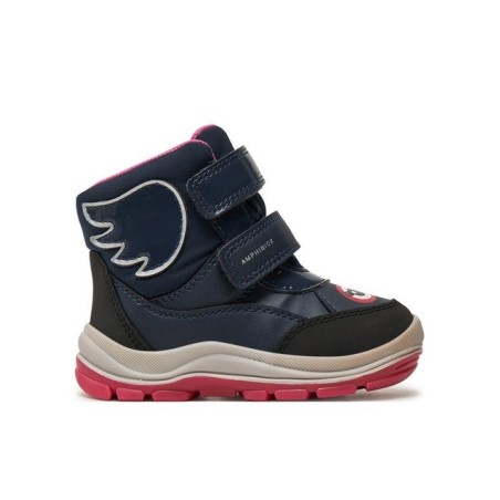 Geox Geox Schneeschuhe B Flanfil Girl B Abx B463WA 054FU C4268 M Dunkelblau Schnürschuh