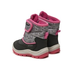 Geox Geox Schneeschuhe B Flanfil Girl B Abx B263WG 0BCMN C9235 M Schwarz Schnürschuh