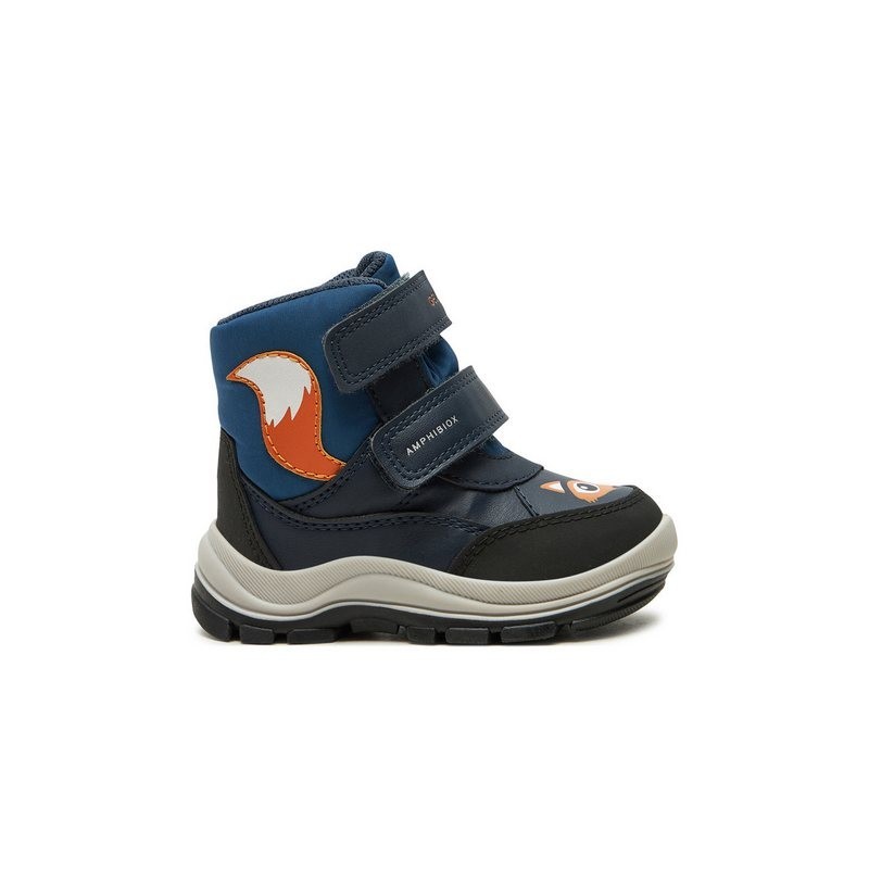 Geox Schneeschuhe Geox Schneeschuhe B Flanfil Boy B Abx B463VB 054FU CF44K M Dunkelblau