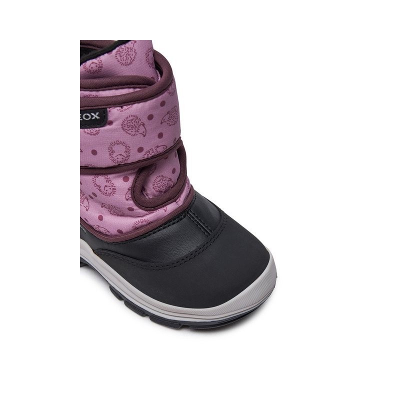 Geox Geox Schneeschuhe B Flanfil Girl B Abx B263WG 0BCMN C0724 M Schwarz Schnürschuh