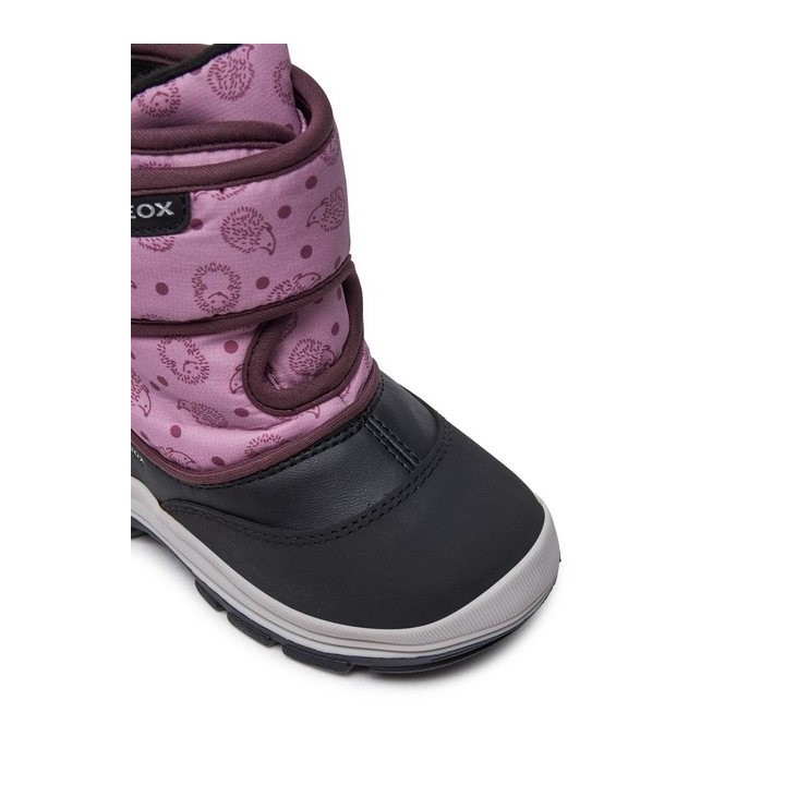 Geox Geox Schneeschuhe B Flanfil Girl B Abx B263WG 0BCMN C0724 M Schwarz Schnürschuh