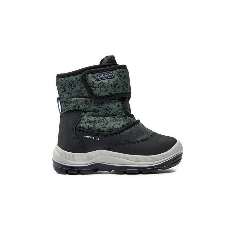 Geox Schneeschuhe Geox Schneeschuhe B Flanfil Boy B Abx B263VE 0BCMN C9358 M Schwarz