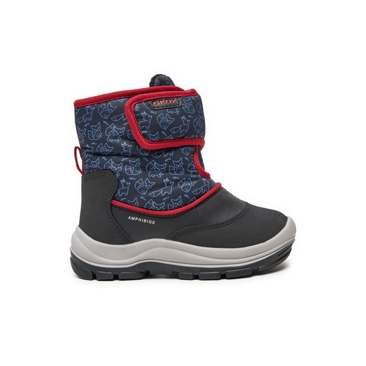 Geox Schneeschuhe Geox Schneeschuhe B Flanfil Boy B Abx B263VE 0BCMN C0048 S Schwarz