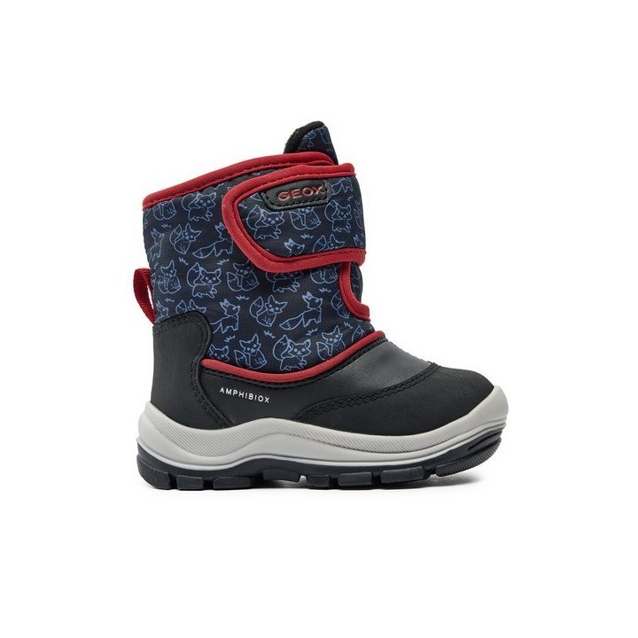 Geox Schneeschuhe Geox Schneeschuhe B Flanfil Boy B Abx B263VE 0BCMN C0048 M Schwarz