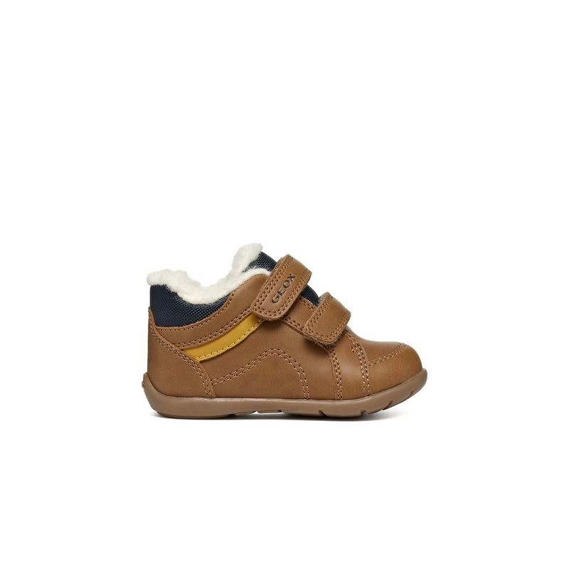 Geox Geox Schnürschuhe B Elthan Boy B461PA 000ME CR62G Braun Schnürschuh