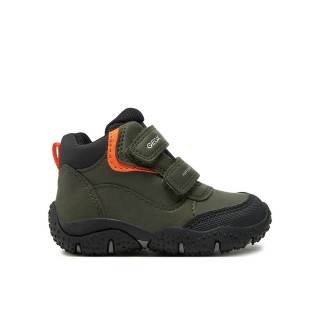 Geox Geox Schnürschuhe B Baltic Boy B Abx B4620A 0MEFU C3231 M Grün Schnürschuh