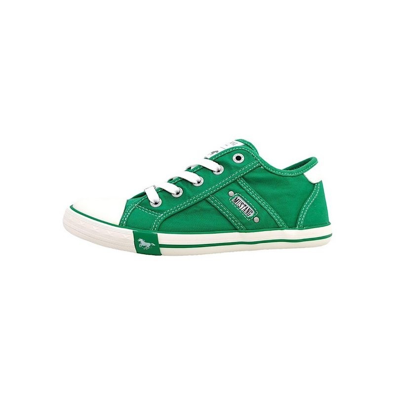 Mustang Shoes Leinenschuh Schnürschuh