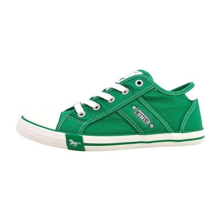 Mustang Shoes Leinenschuh Schnürschuh