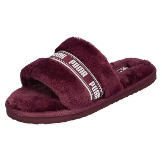 PUMA Puma Fluff Dark Jasper-Warm White Slipper