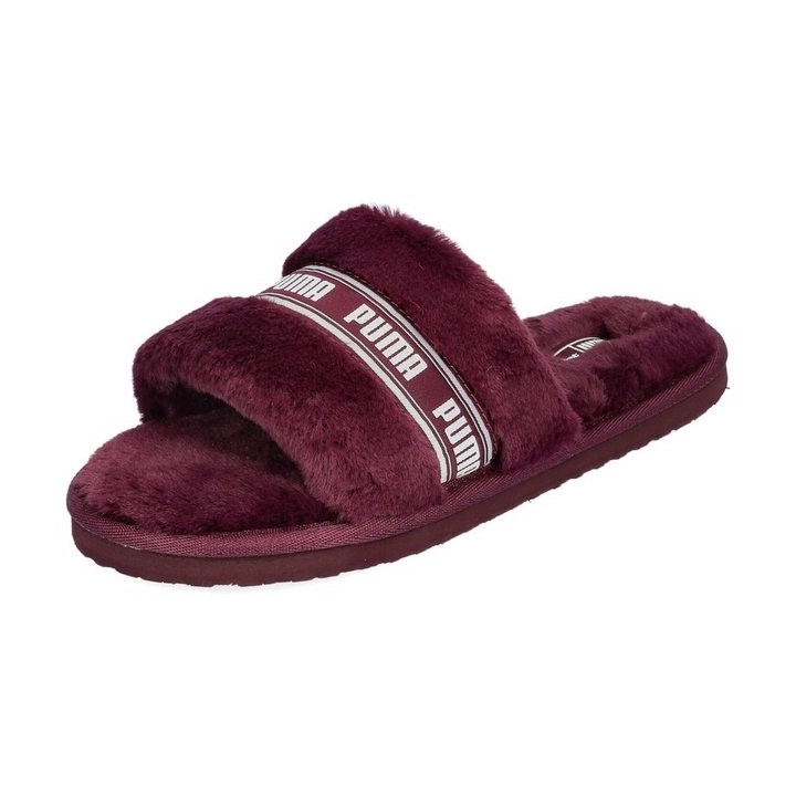 PUMA Puma Fluff Dark Jasper-Warm White Slipper