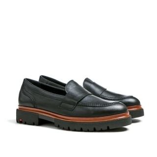 Lloyd Slipper Leder Schwarz 5