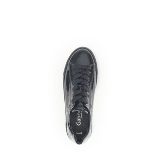 Gabor schicker, schwarzer Schürschuh für Damen 2,5