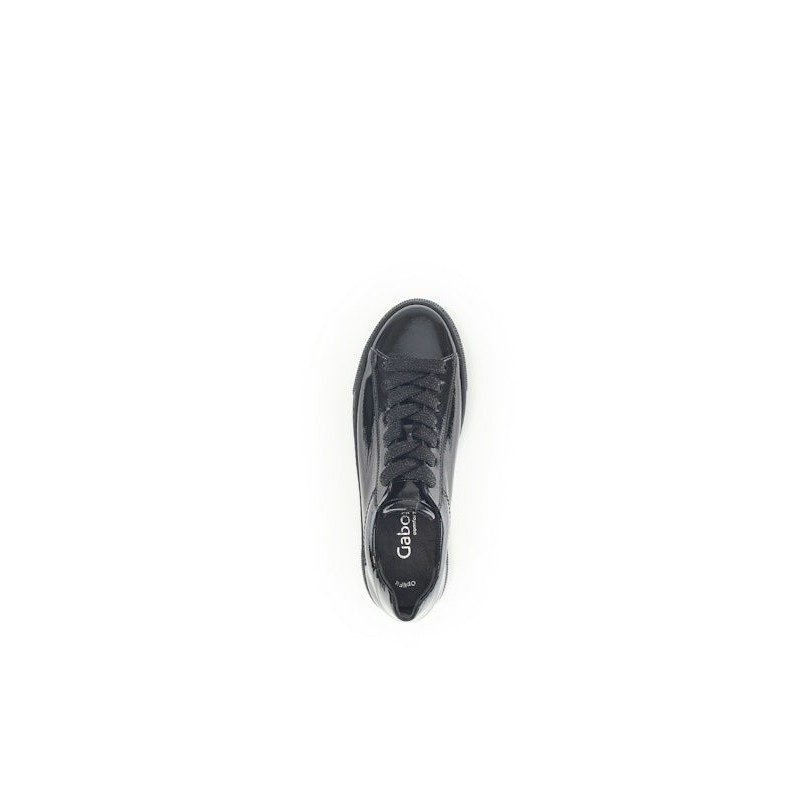 Gabor schicker, schwarzer Schürschuh für Damen 2,5