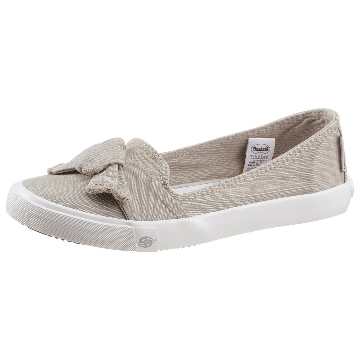 Dockers by Gerli Sneaker Ballerinas, Freizeitschuh mit auffälliger Schleife