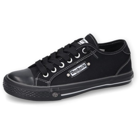 Dockers by Gerli Slip-On Sneaker, Sneaker, Schlupfschuh, Freizeitschuh mit elastischer Zierschnürung