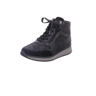 Gabor schwarzer Damenkeilabsatz Sneaker 4