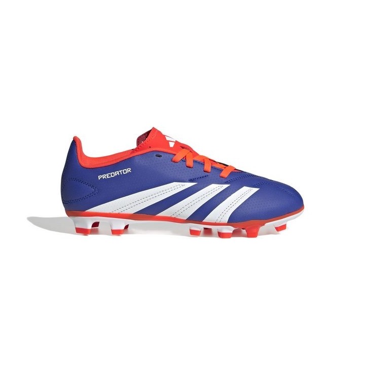 adidas Sportswear PREDATOR CLUB FxG Kinder Kunstrasen-Fußballschuh blau/weiß/orange Fußballschuh