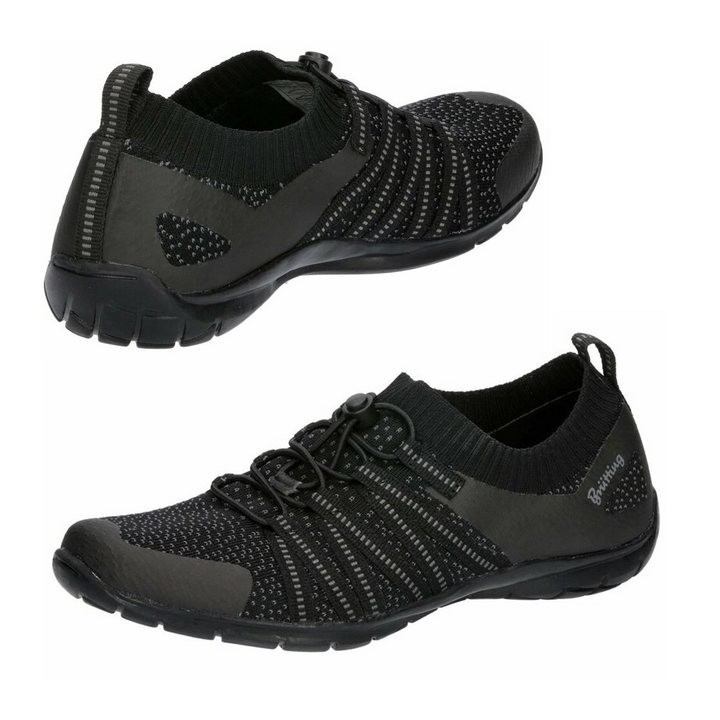 BRÜTTING Brütting - Barfußschuhe Slighter Outdoorschuhe Sommer, schwarz Outdoorschuh