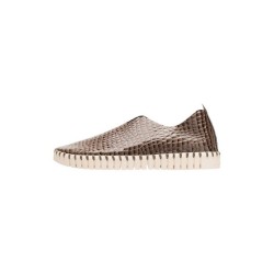 Ilse Jacobsen TULIP3031 Slipper Flexible Laufsohle, Naturkautschuk, Kroko-Muster