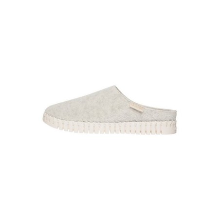 Ilse Jacobsen TULIP3090F Slipper Filz, Innenfutter aus Kunstfell, Flexible Sohle aus Naturkautschuk
