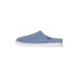 Ilse Jacobsen TULIP3090F Slipper Filz, Innenfutter aus Kunstfell, Flexible Sohle aus Naturkautschuk
