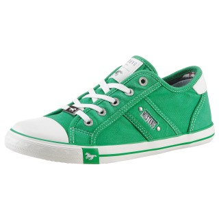 Mustang Shoes Sneaker, Freizeitschuh, Halbschuh, Schnürschuh mit Mustang Markenlabel