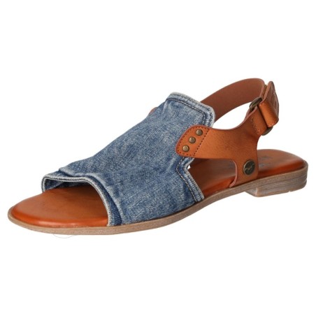 Mustang Shoes Sandale, Sommerschuh, Sandalette, Klettschuh, mit Klettverschluss