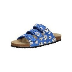 Re-Laxx Pantolette Jungen blau|blau|blau|blau