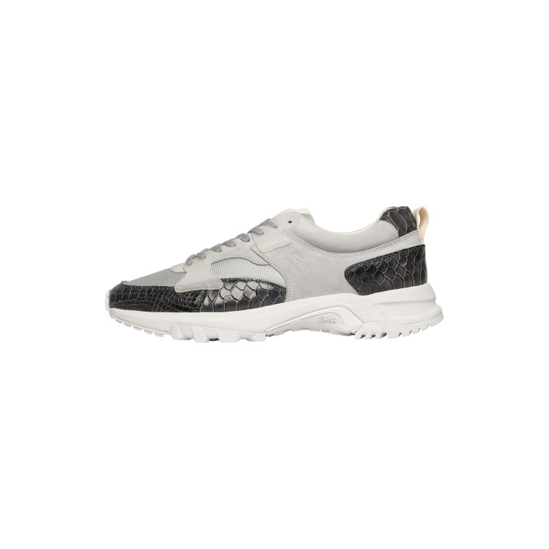 N91 Sneaker "Style Choice M LN Herrensneaker", Turnschuh Leder handgefertigt, sportlicher Freizeitschuh Herren