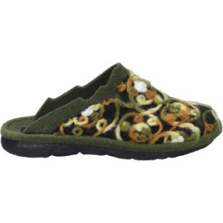 Josef Seibel  Hausschuhe Lille 07, oliv-multi