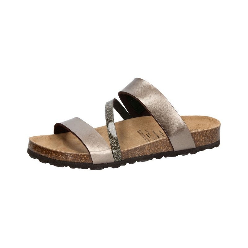 Lico Pantolette Bioline Glitter Hausschuh