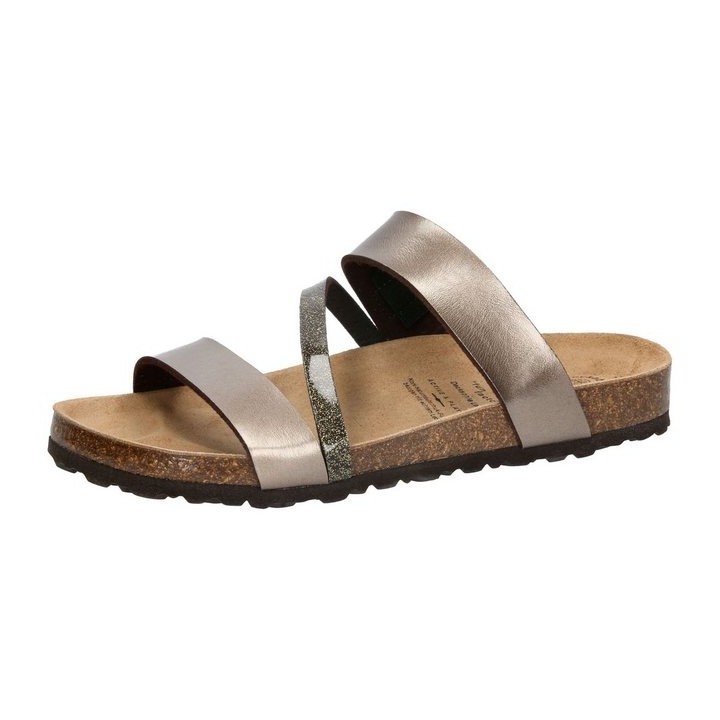 Lico Pantolette Bioline Glitter Hausschuh